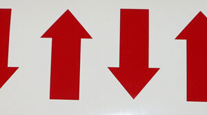 Hinausnuolet, punaiset