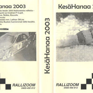 Kesä Hanaa 2003